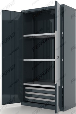 Металлический шкаф Феррум 13.1331-7016/7016 Металлический шкаф Феррум 13.1331-7016/7016