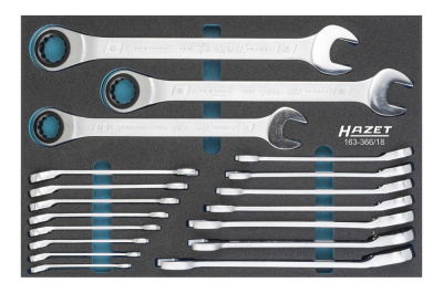 Набор ключей Hazet 163-366/18 Набор ключей Hazet 163-366/18