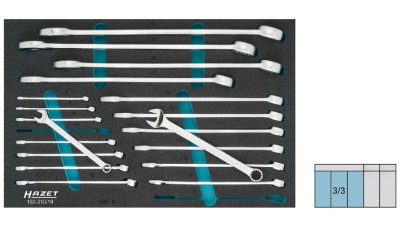 Набор ключей Hazet 163-210/19 Набор ключей Hazet 163-210/19