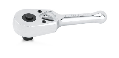 Трещотка с металлической рукояткой мини 1/2" 45 зубьев 130 мм TOPTUL CHDI1613 Трещотка с металлической рукояткой мини 1/2" 45 зубьев 130 мм TOPTUL CHDI1613